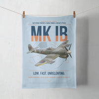 Thumbnail for Hawker Typhoon Mk IB design on light blue towel