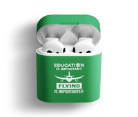 Thumbnail for Flying is Importanter AirPods plastic case - Green