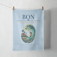 Thumbnail for Rafael Hernández Airport (BQN) design on light blue towel