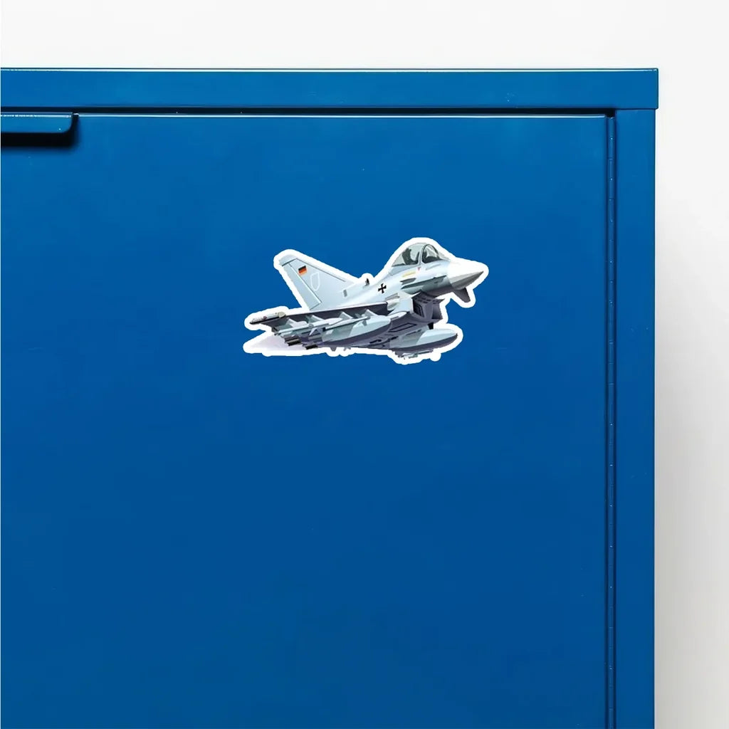 EF2000 Typhoon Fighter German Air Force, Eurofighter Airplanes sticker
