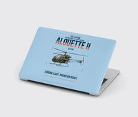 Thumbnail for Sud Aviation SE 3130 Alouette II design on light blue MacBook case