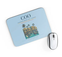Thumbnail for Cadjehoun Airport (COO) design on light blue rectangle mouse pad