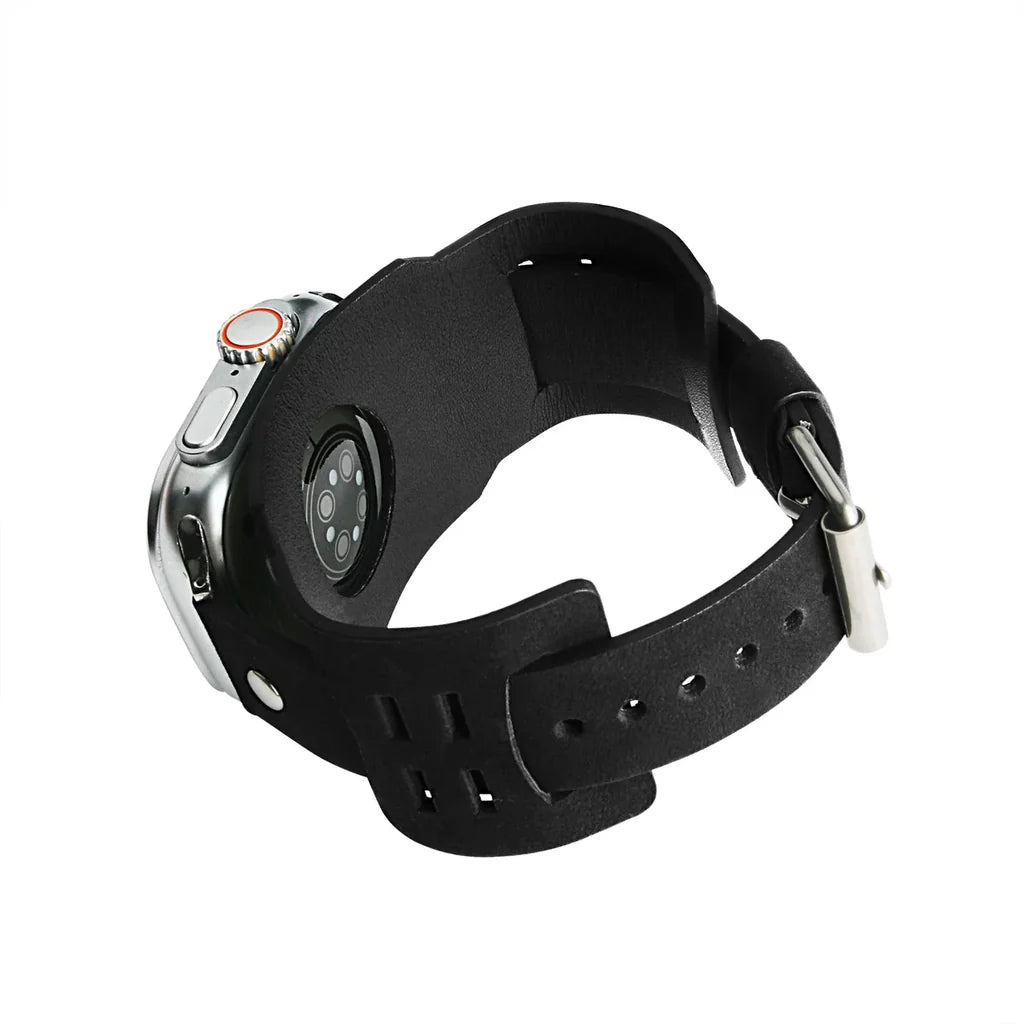 Leather Strap For Apple Watch Bracelet - view 9