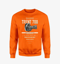 Thumbnail for TRENT 700 design on orange sweatshirt