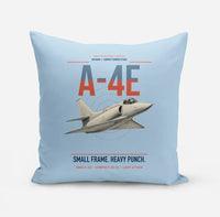Thumbnail for A-4E Skyhawk design on light blue pillow