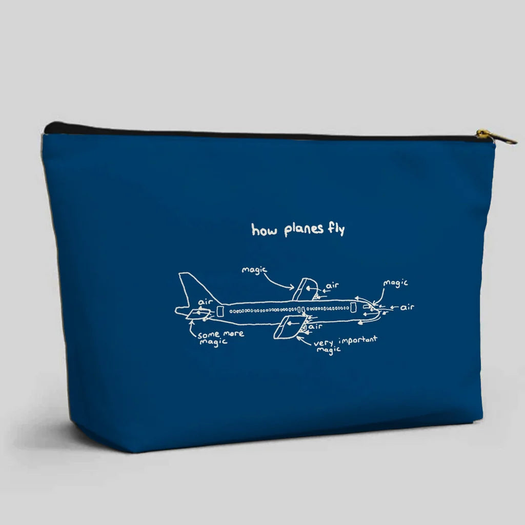 How Planes Fly Zipper Pouch - view 5
