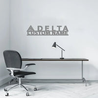 Thumbnail for Customisable Delta Metal Sign - view 5