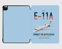 Thumbnail for E-11A BACN design on light blue ipad tablet case