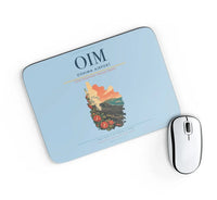 Thumbnail for Oshima Airport (OIM) design on light blue rectangle mouse pad