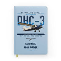 Thumbnail for DHC-3 Otter design on light blue notebook