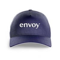 Thumbnail for Envoy Air logo printed on dark blue cap