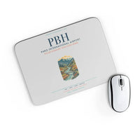 Thumbnail for Paro International Airport (PBH) design on light gray rectangle mouse pad