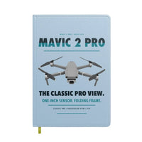 Thumbnail for DJI Mavic 2 Pro design on light blue notebook