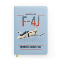 Thumbnail for F-4J Phantom II design on light blue notebook