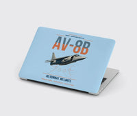 Thumbnail for AV-8B Harrier II design on light blue MacBook case