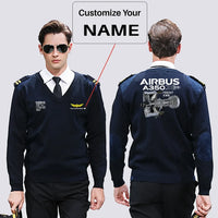 Thumbnail for Customisable Airbus A350 Sweater - view 5
