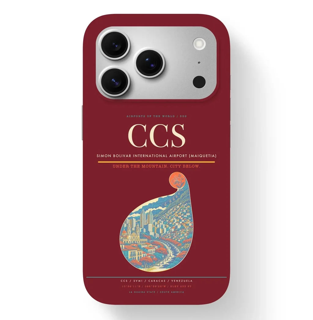 Simon Bolivar International Airport (Maiquetia) CCS Dark Red