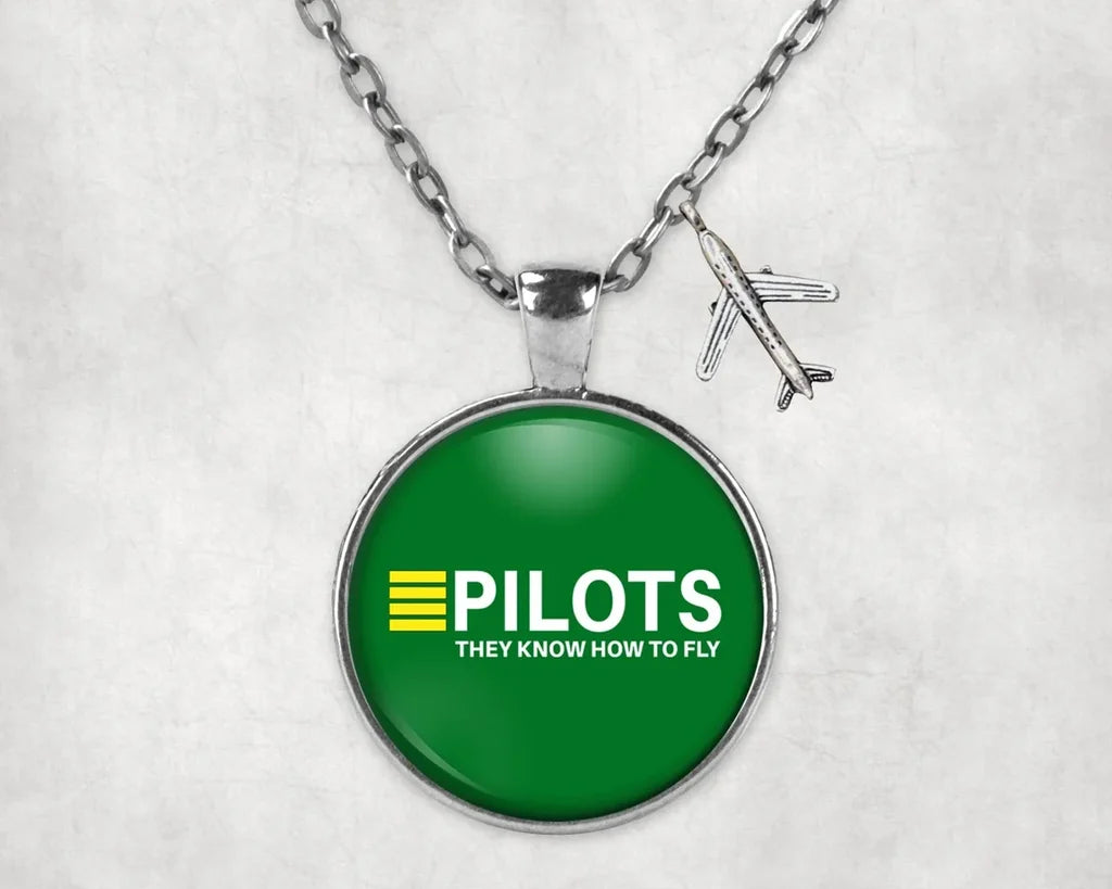 Pilots They Know How To Necklace - view 5