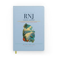 Thumbnail for Yoron Airport (RNJ) design on light blue notebook