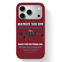 Thumbnail for DJI Matrice 300 RTK Case design on dark red iphone case