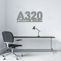 Thumbnail for Customisable Airbus A320 Metal Sign - view 5