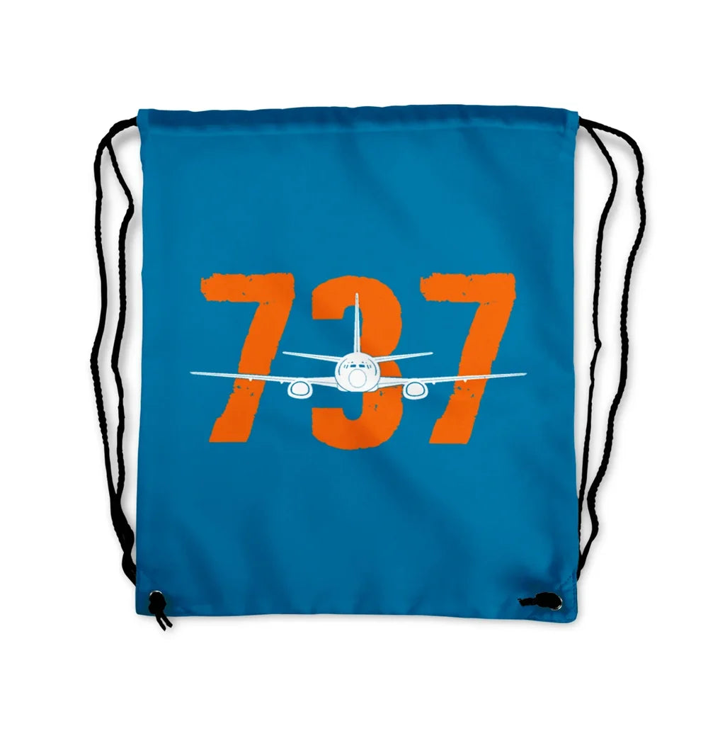 Boeing 737 Drawstring Bag - view 5