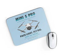 Thumbnail for DJI Mini 5 Pro design on light blue rectangle mouse pad