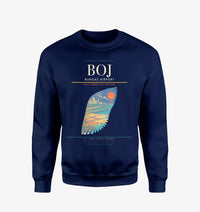 Thumbnail for Burgas Airport BOJ Sweatshirt - Navy Blue