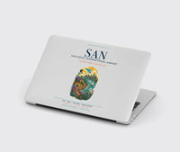 Thumbnail for San Diego International Airport (SAN) design on light gray MacBook case