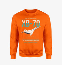 Thumbnail for XB-70A Valkyrie design on orange sweatshirt