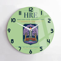 Thumbnail for Robert Gabriel Mugabe International Airport (HRE) design on light green no frame wall clock