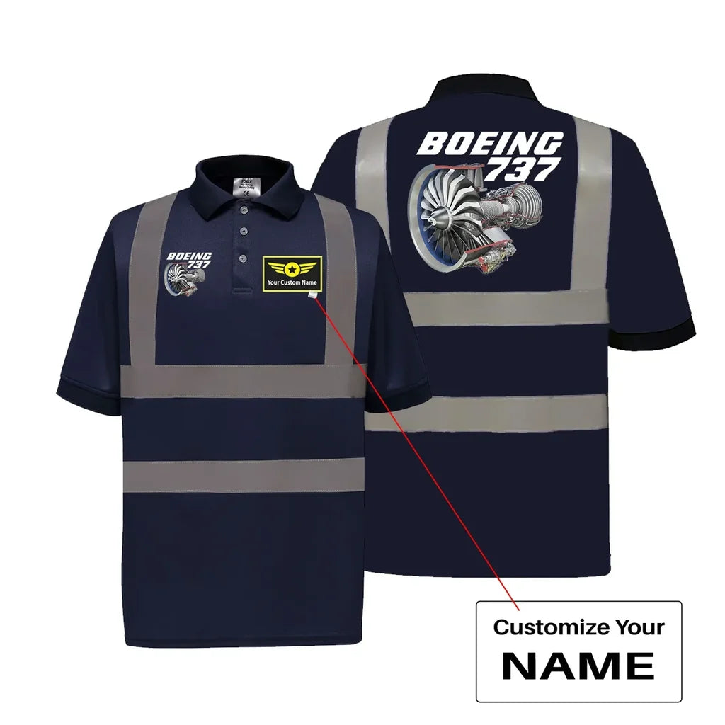 Customisable Boeing 737 Polo Shirt - view 5