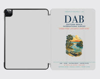 Thumbnail for Daytona Beach International Airport (DAB) design on light gray ipad tablet case
