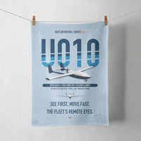 Thumbnail for Airbus U010 Aliaca Fixed-wing design on light blue towel