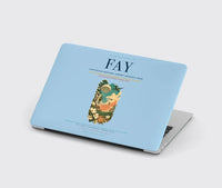Thumbnail for Fayetteville Regional Airport (Grannis Field) (FAY) design on light blue MacBook case