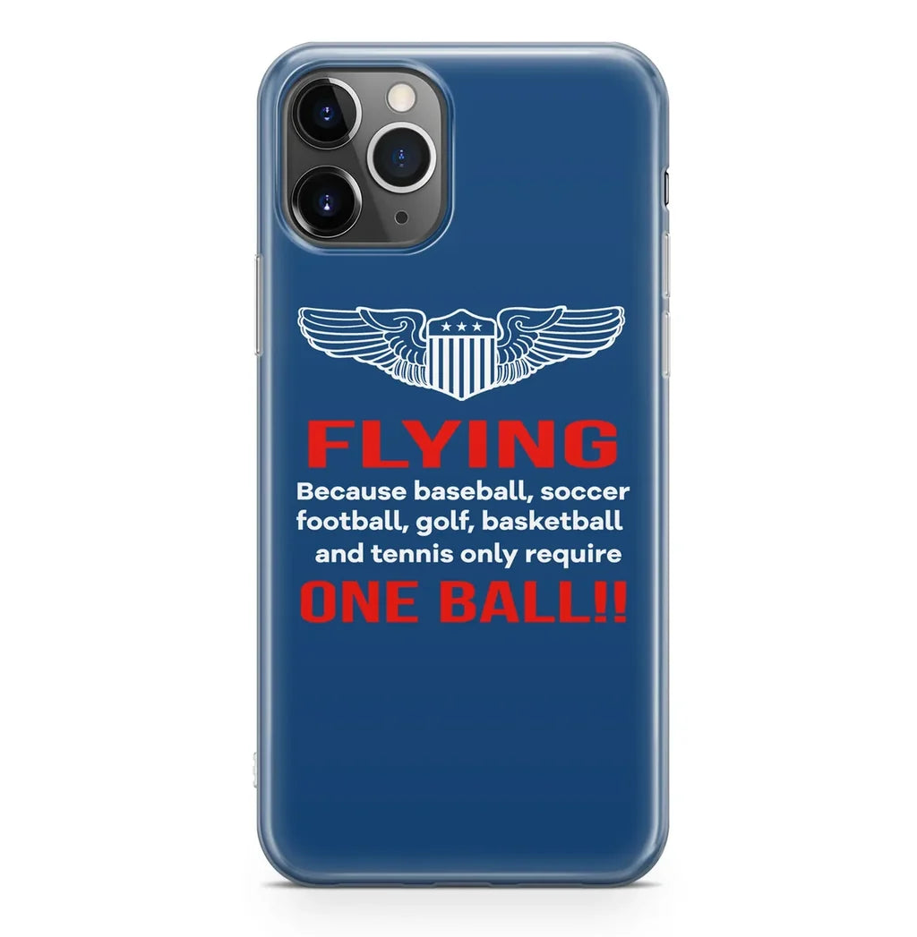 Flying One Ball iPhone Case - view 5