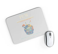 Thumbnail for Bacha Khan International Airport PEW Mouse-Pad Rectangle - Light Gray
