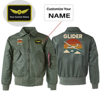 Thumbnail for Customisable Retro I Love Gliding Embroidery Patch - view 5