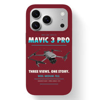 Thumbnail for DJI Mavic 3 Pro Case design on dark red iphone case