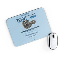 Thumbnail for TRENT 7000 design on light blue rectangle mouse pad
