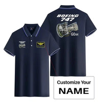 Thumbnail for Customisable Boeing 747 Polo Shirt - view 5