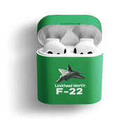 Thumbnail for The Fighter Jet 22 Silhouette AirPods plastic case - Green