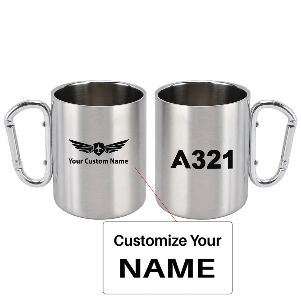 Customisable Airbus A321 Mug - view 5
