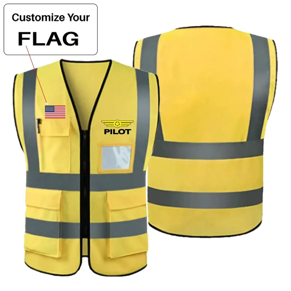 Customisable Flag & Pilot Badge Vest - view 5