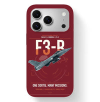 Thumbnail for Dassault Rafale C — F3-R standard design on dark red magsafe iphone case, for iPhone 17 Pro