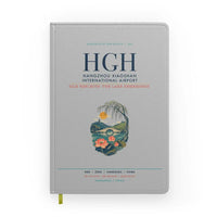 Thumbnail for Hangzhou Xiaoshan International Airport (HGH) design on light gray notebook