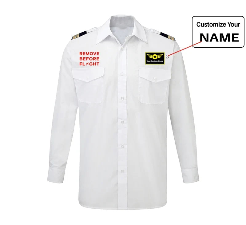 Customisable Remove Before Flight Shirt - view 5