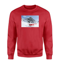 Thumbnail for Amazing Snow Airplane Sweatshirt - view 5