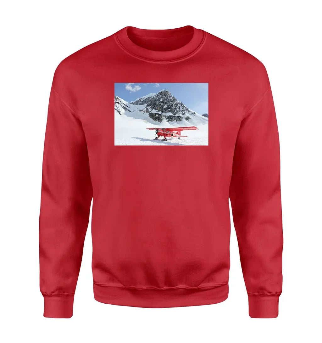 Amazing Snow Airplane Sweatshirt - view 5