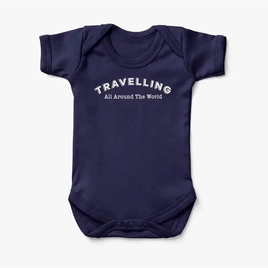 Travelling All Around The World Baby Bodysuit - view 5